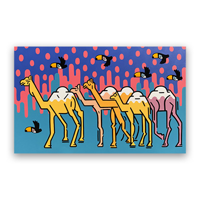 [2021] 03.03. 현지너리 개인전 ‘WORLD WIDE WALL’